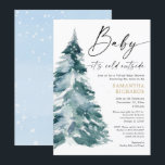 Virtual baby shower Baby het is koud buiten jongen Kaart<br><div class="desc">Voor een geavanceerdere aanpassing van dit ontwerp,  selecteer hierboven eenvoudig de knoop "van het Aanpassen"!</div>