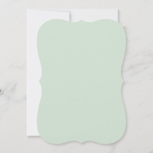 Virtual Baby shower Cute Retro Carriage Mint Gold Kaart (Achterkant)