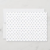 Virtual Baby shower Laptop met Witte Bloemen Kaart (Achterkant)