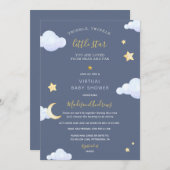 Virtual Baby shower van Mail Twinkle Little Star Kaart (Voorkant / Achterkant)