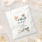 Virtual Baby shower van Woodland Forest Bedankzakje (Geknipt)