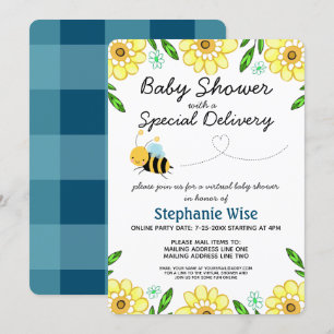 Virtual Bee Baby shower by Mail Kaart