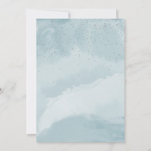 Virtual Birthday Party Dragon Wyvern Kaart (Achterkant)