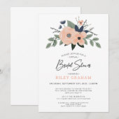 Virtual Bridal Shower-uitnodiging Kaart (Voorkant / Achterkant)