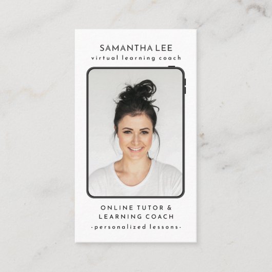 Virtual Coach-docent Visitekaartje (Voorkant)