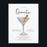 Virtual Cocktail Party Quaratini Social Distance Briefkaart<br><div class="desc">// Kan volledig worden aangepast aan uw behoeften. Ontworpen door Gorjo Design via Zazzle. // Hulp nodig bij het aanpassen van uw ontwerp? Heb je andere ideeën? Neem contact met mij op via de knop hieronder.</div>