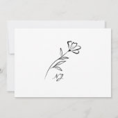 Virtual Dusty Pink Online Photo Weddenschap Kaart (Achterkant)