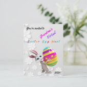 Virtual Easter Egg Hunt Briefkaart (Staand voorkant)