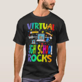 Virtual High School Rocks Back To School T-shirt (Voorkant)