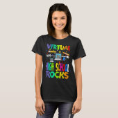 Virtual High School Rocks Back To School T-shirt (Voorkant volledig)