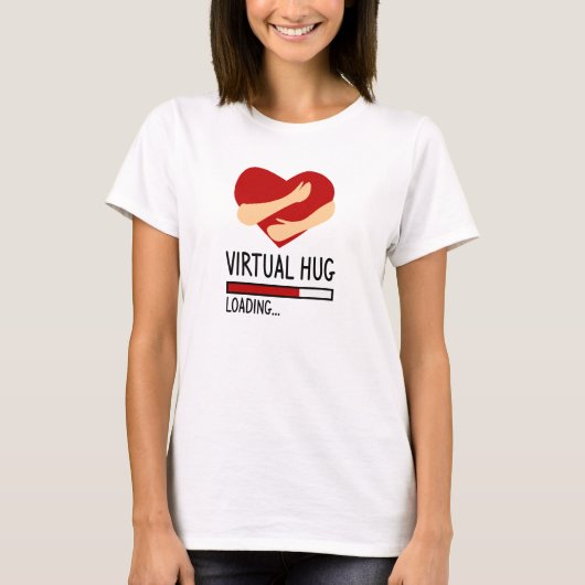 Virtual Hug T-shirt (Voorkant)