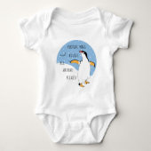 Virtual Hugs and Kisses Baby Jersey Bodysuit (Voorkant)