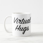 Virtual Hugs Friends Retro Koffiemok (Links)