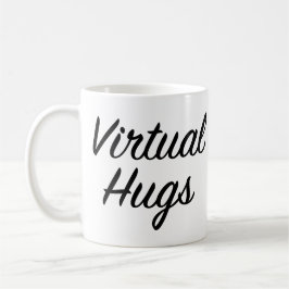 Virtual Hugs Friends Retro Koffiemok