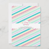 Virtual Llama Theme Birthday Party Kaart (Achterkant)