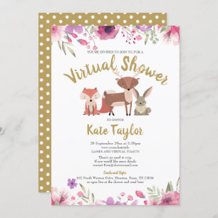 Virtual Online Long Distance Baby shower by Mail Kaart