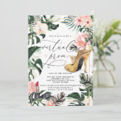 Virtual Prom Party | exotische tropische monsters Kaart (Staand voorkant)