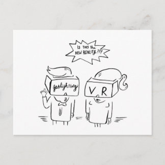 Virtual Reality, 01 Briefkaart