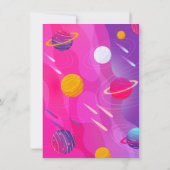 Virtual Reality Birthday Party GIRL Kaart (Achterkant)