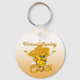 Virtual Reality Chick #10 Sleutelhanger