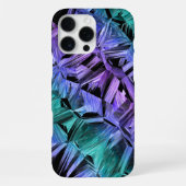 virtual reality, dark crystal gradient: iPhone hoesje (Achterkant)