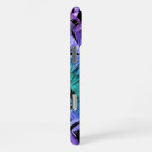 virtual reality, dark crystal gradient: iPhone hoesje (Rechterkant)