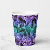 virtual reality, dark crystal gradient: papieren bekers (Achterkant)