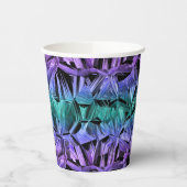 virtual reality, dark crystal gradient: papieren bekers (Links)