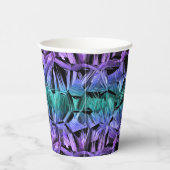 virtual reality, dark crystal gradient: papieren bekers (Rechts)