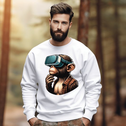 Virtual Reality Enthusiast - Trendy Aap in VR G T-shirt