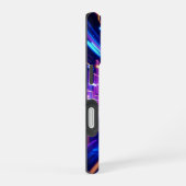 Virtual reality-gameomgeving zweeft iPhone 16 hoesje (Rechterkant)
