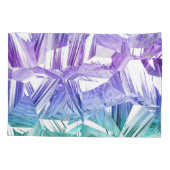 Virtual Reality Inverted, bleke kristalgradiënt: Kussensloop (Achterkant-Links)