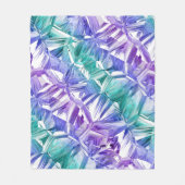 Virtual Reality Inverted Pastel : Fleece deken (Voorkant)