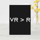 Virtual Reality is Groter Dan De Realiteit. Grappi Kaart (Gele Bloem)