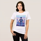 Virtual Reality Mixscape DJ T-shirt (Voorkant volledig)