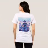 Virtual Reality Mixscape DJ T-shirt (Achterkant volledig)