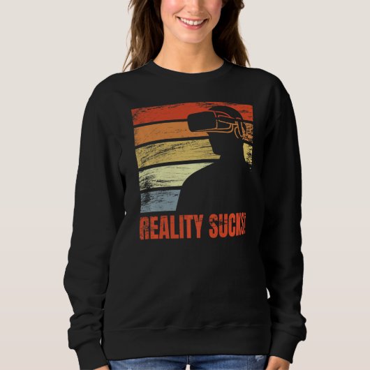 Virtual Reality Outfit For A Vr Gamer Of Virtual R Trui (Voorkant)