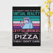 Virtual Reality Vr Augmented Reality Ar Pizza Addi Kaart (Gele Bloem)