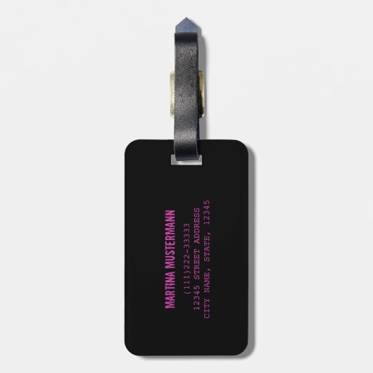 Virtual Reality VR  Gamer Videoglazen Bagagelabel (Achterkant verticaal)