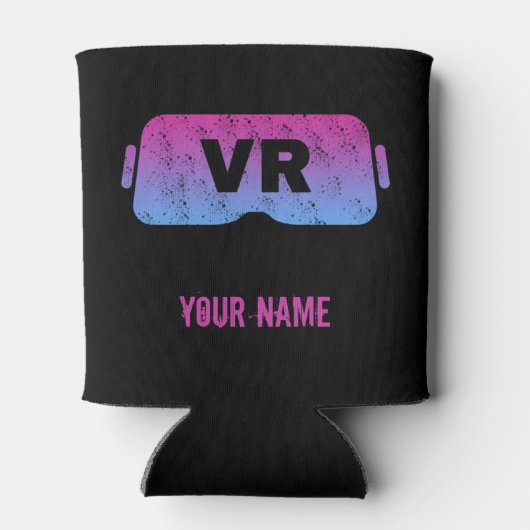 Virtual Reality VR  Gamer Videoglazen Blikjeskoeler (Achterkant)