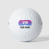 Virtual Reality VR  Gamer Videoglazen Golfballen (Voorkant)