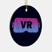 Virtual Reality VR  Gamer Videoglazen Keramisch Ornament (Rechts)
