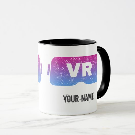 Virtual Reality VR  Gamer Videoglazen Mok (Voorkant rechts)