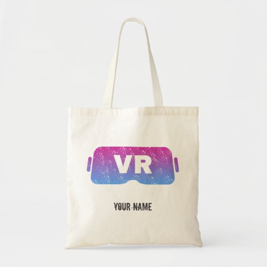 Virtual Reality VR  Gamer Videoglazen Tote Bag (Voorkant)