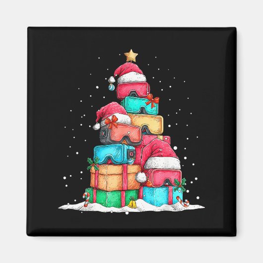 Virtual Reality Vr Gles Le Gaming Old School Gamer Magneet (Voorkant)