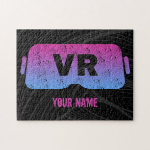 Virtual Reality VR Vintage Gamer Videobril Legpuzzel