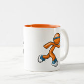 Virtual Runner-Mok Tweekleurige Koffiemok (Voorkant rechts)