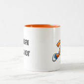 Virtual Runner-Mok Tweekleurige Koffiemok (Center)