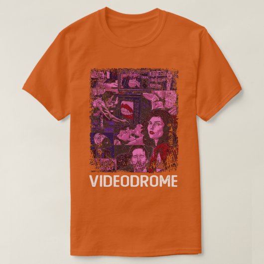 Virtual Seduction Videodrome TShirt Sucb to the Te (Design voorkant)
