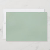 Virtual Shower Eucalyptus Waterverf Greenery Kaart (Achterkant)